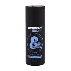 Čisticí gel TONI&GUY Men Cleansing 2in1 Face & Beard Wash 150 ml