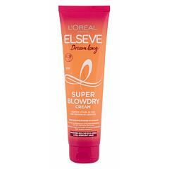 Pro tepelnou úpravu vlasů L'Oréal Paris Elseve Dream Long Super Blowdry Cream 150 ml