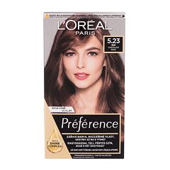 Barva na vlasy L'Oréal Paris Préférence 60 ml 5,23 Rio poškozená krabička