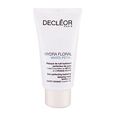 Pleťová maska Decleor Hydra Floral White Petal 50 ml poškozená krabička