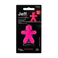 Vůně do auta Mr&Mrs Fragrance Jeff  Soft Touch Strawberries 1 ks