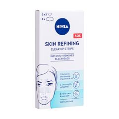 Lokální péče Nivea Skin Refining SOS Clear Up Strips 8 ks