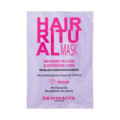 Maska na vlasy Dermacol Hair Ritual No More Yellow Mask 15 ml