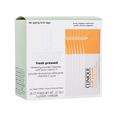 Čisticí pěna Clinique Fresh Pressed Renewing Powder Cleanser 28x5g g