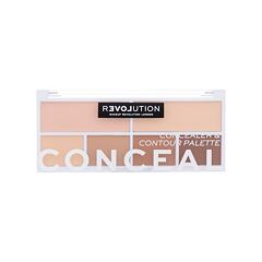 Konturovací paletka Revolution Relove Conceal Me Concealer & Contour Palette 11,2 g Light