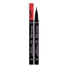 Oční linka L'Oréal Paris Infaillible Grip 36H Micro-Fine Brush Eye Liner 0,4 g 01 Obsidian Black