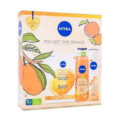 Sprchový gel Nivea You Got This Orange 300 ml Kazeta
