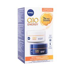 Denní pleťový krém Nivea Q10 Energy Duo Pack 50 ml Kazeta