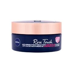 Noční pleťový krém Nivea Rose Touch Anti-Wrinkle Night Cream 50 ml