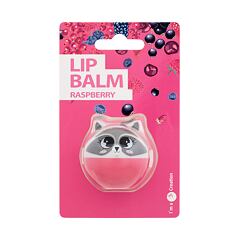 Balzám na rty 2K Cute Animals Lip Balm Raspberry 6 g