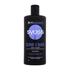 Šampon Syoss Blonde & Silver Purple Shampoo 440 ml