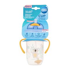 Hrneček Canpol babies Exotic Animals Non-Spill Expert Cup With Weighted Straw Yellow 270 ml