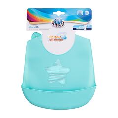 Bryndák Canpol babies Pastels Silicone Bib Blue 1 ks