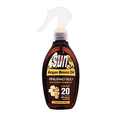 Opalovací přípravek na tělo Vivaco Sun Argan Bronz Suntan Oil SPF20 200 ml