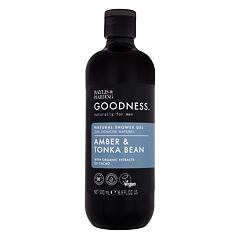Sprchový gel Baylis & Harding Goodness Men Amber & Tonka Bean Shower Gel 500 ml