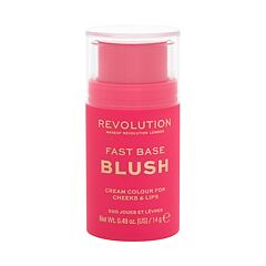 Tvářenka Makeup Revolution London Fast Base Blush 14 g Rose