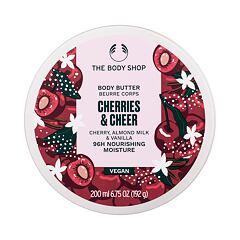 Tělové máslo The Body Shop Cherries & Cheer Body Butter 200 ml