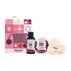 Sprchový gel The Body Shop Cherries & Cheer Mini Gift 60 ml Kazeta