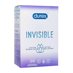 Kondomy Durex Invisible Extra Lubricated 16 ks