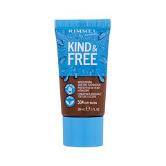 Make-up Rimmel London Kind & Free Skin Tint Foundation 30 ml 504 Deep Mocha