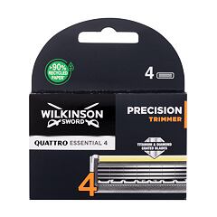 Náhradní břit Wilkinson Sword Quattro Essential 4 Precision Trimmer 4 ks