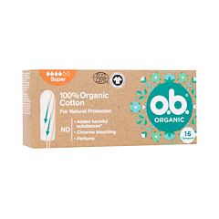 Tampon o.b. Organic Super 16 ks