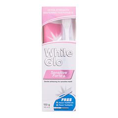 Zubní pasta White Glo Sensitive Forte + 100 ml poškozená krabička
