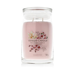 Vonná svíčka Yankee Candle Signature Pink Cherry & Vanilla 567 g