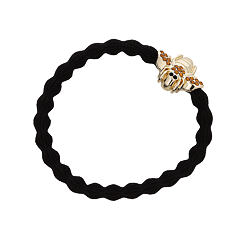 Gumička na vlasy By Eloise London Bling Charms Bling Bee Chocolate Brown 1 ks