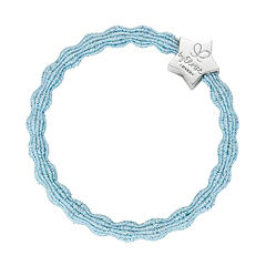 Gumička na vlasy By Eloise London Metallic Silver Star 1 ks Light Blue