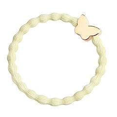 Gumička na vlasy By Eloise London Gold Butterfly 1 ks Melon Yellow