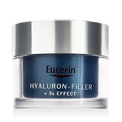 Noční pleťový krém Eucerin Hyaluron-Filler + 3x Effect Moisture Booster Night 50 ml
