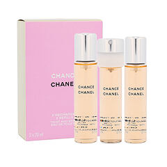 Toaletní voda Chanel Chance Náplň 3x20 ml