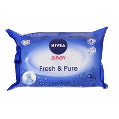 Čisticí ubrousky Nivea Baby Fresh & Pure 63 ks