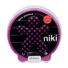 Vůně do auta Mr&Mrs Fragrance Niki Plnitelný Pink Jasmine Anti-Tobacco 1 ks