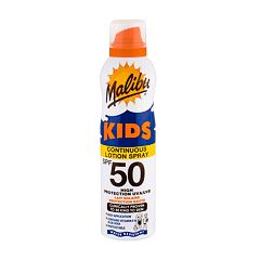 Opalovací přípravek na tělo Malibu Kids Continuous Lotion Spray SPF50 175 ml
