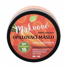 Opalovací přípravek na obličej Vivaco Bio Carrot Suntan Butter SPF15 150 ml