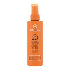 Opalovací přípravek na tělo Collistar Smart Sun Protection Tanning Moisturizing Milk Spray SPF20 200 ml