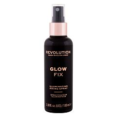 Fixátor make-upu Makeup Revolution London Glow Fix Illuminating Fixing Spray 100 ml