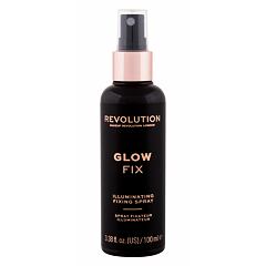 Fixátor make-upu Makeup Revolution London Glow Fix Illuminating Fixing Spray 100 ml