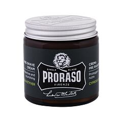 Přípravek před holením PRORASO Cypress & Vetyver Pre-Shave Cream 100 ml