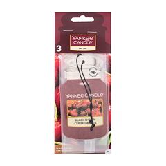 Vůně do auta Yankee Candle Black Cherry Car Jar 3 ks