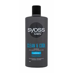 Šampon Syoss Men Clean & Cool 440 ml