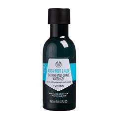 Přípravek po holení The Body Shop Maca Root & Aloe Calming Post-Shave Water-Gel 160 ml