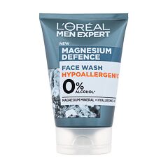Čisticí gel L'Oréal Paris Men Expert Magnesium Defence Face Wash 100 ml