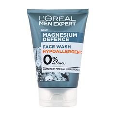 Čisticí gel L´Oréal Paris Men Expert Magnesium Defence Face Wash 100 ml