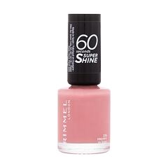 Lak na nehty Rimmel London 60 Seconds Super Shine 8 ml 235 Preppy In Pink
