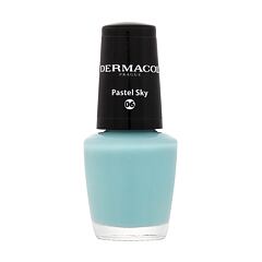 Lak na nehty Dermacol Mini Pastel 5 ml 06 Pastel Sky