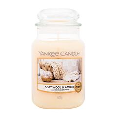 Vonná svíčka Yankee Candle Soft Wool & Amber 623 g