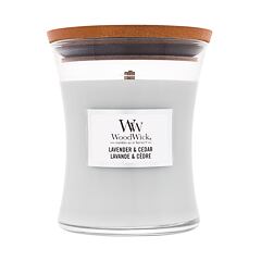 Vonná svíčka WoodWick Lavender & Cedar 275 g